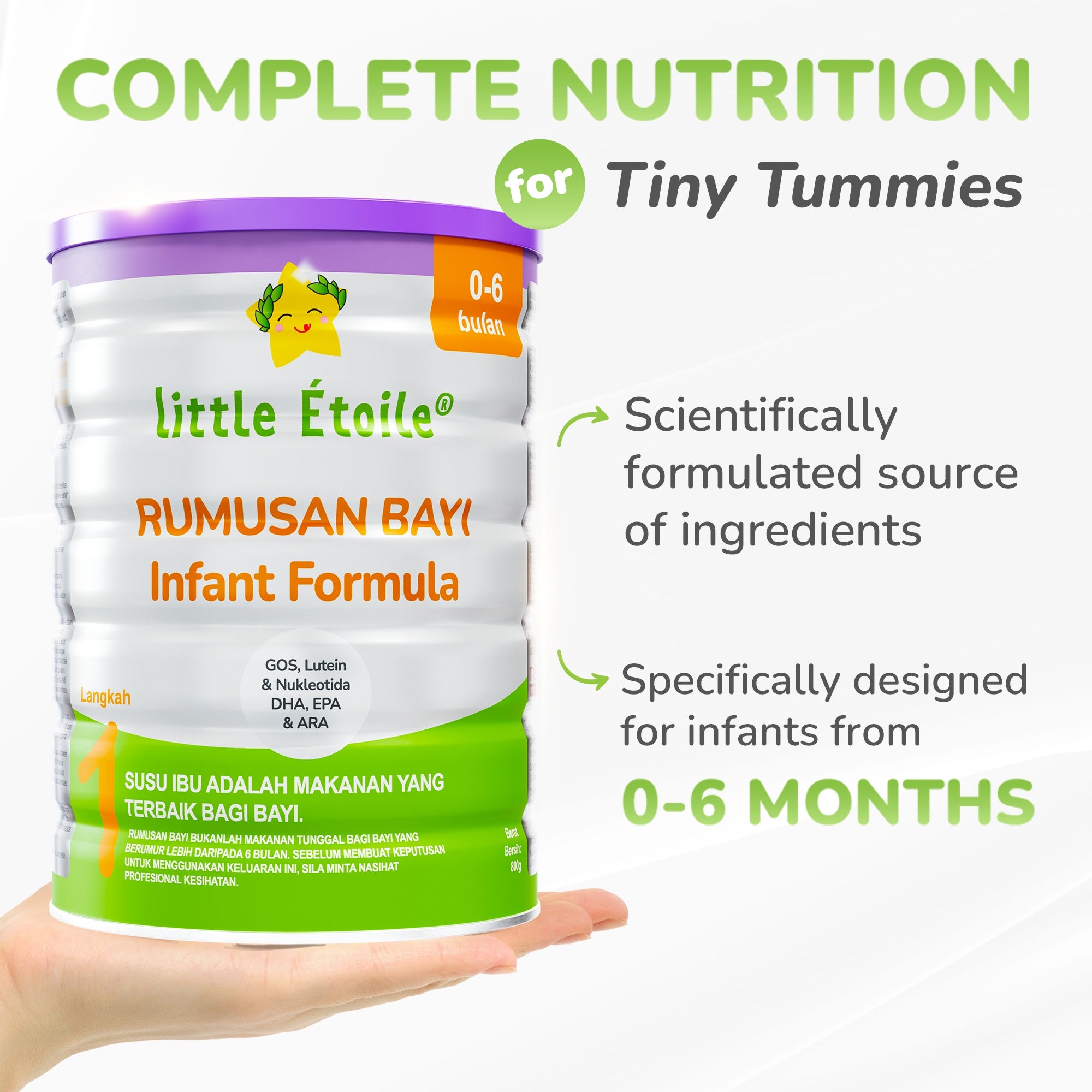Premium Infant Formula Stage 1, 0-6 months