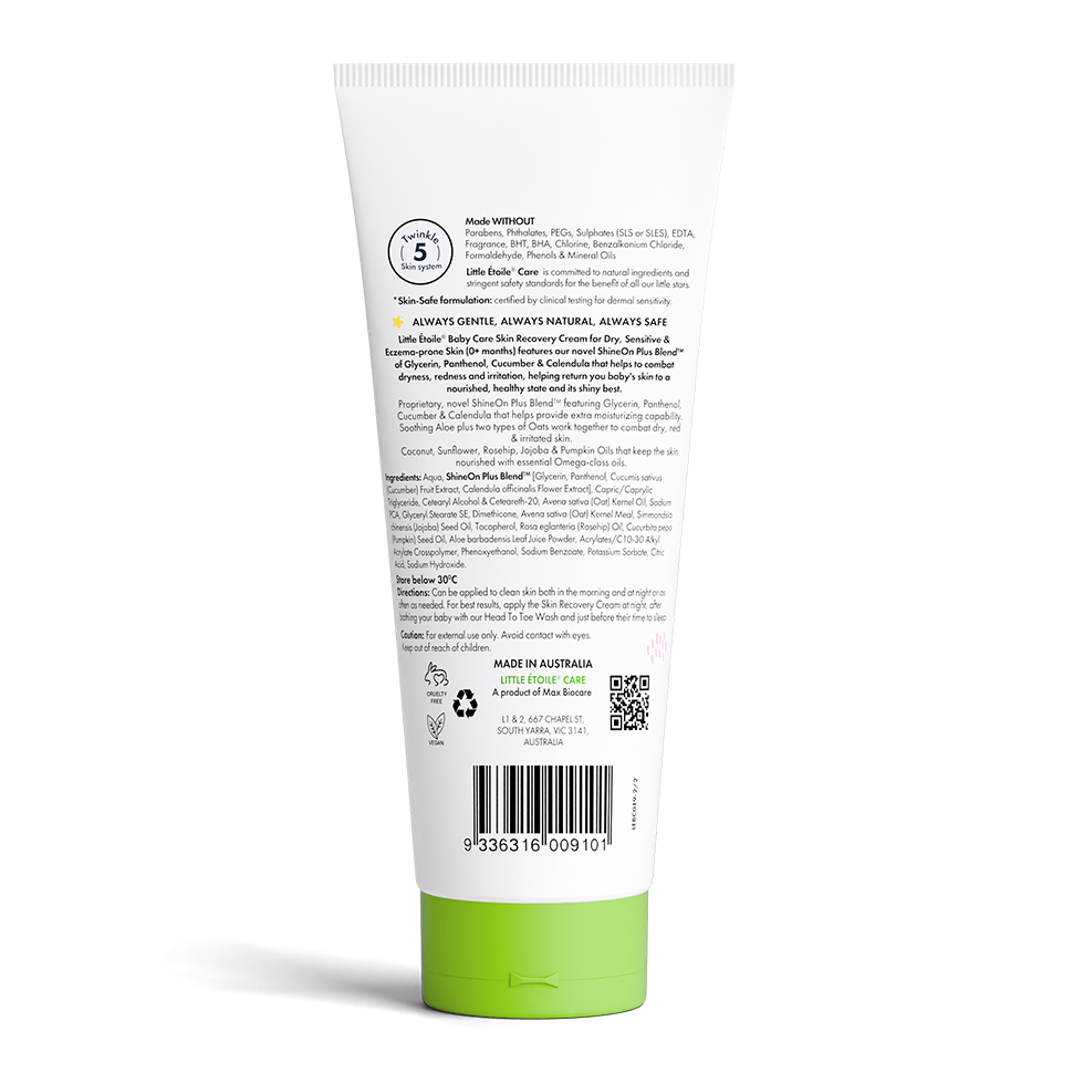 Skin Recovery Cream For Dry & Itchy Skin 170g (0+ Months) (Free Gift)