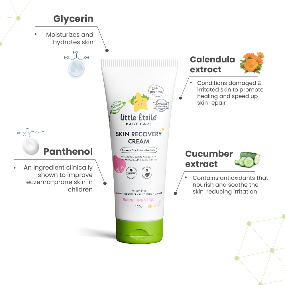 Skin Recovery Cream For Dry & Itchy Skin (0+ Months)