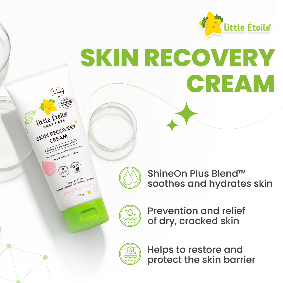 Skin Recovery Cream For Dry & Itchy Skin 170g (0+ Months) (Free Gift)
