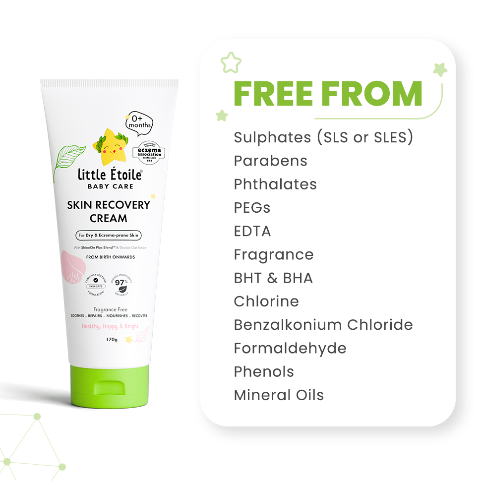 Skin Recovery Cream For Dry & Itchy Skin 170g (0+ Months) (Free Gift)