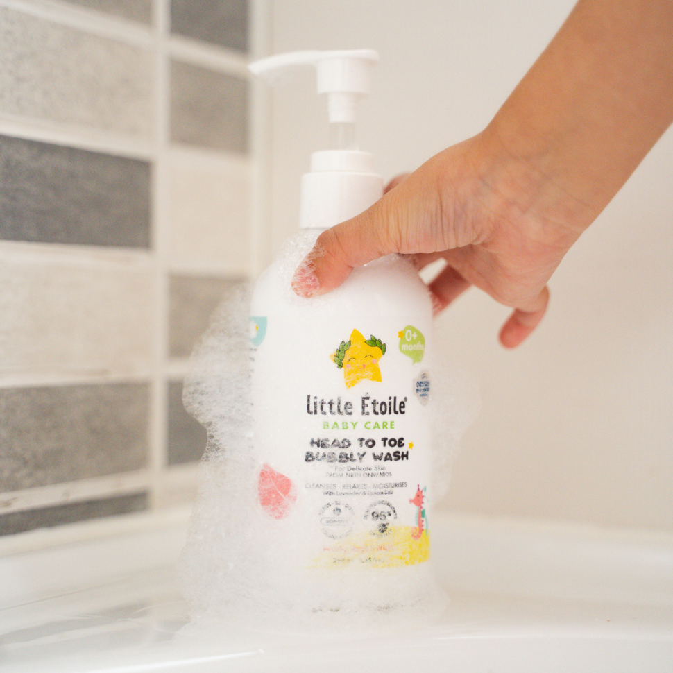 Head to Toe Bubbly Wash for Delicate Skin (0+ Months) (Free Gift)