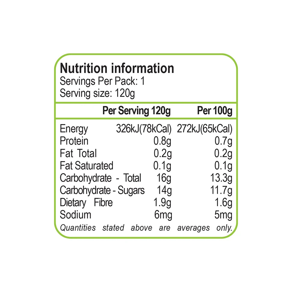 Organic Apple, Banana & Pear Baby Food – 6+ Months, 120g