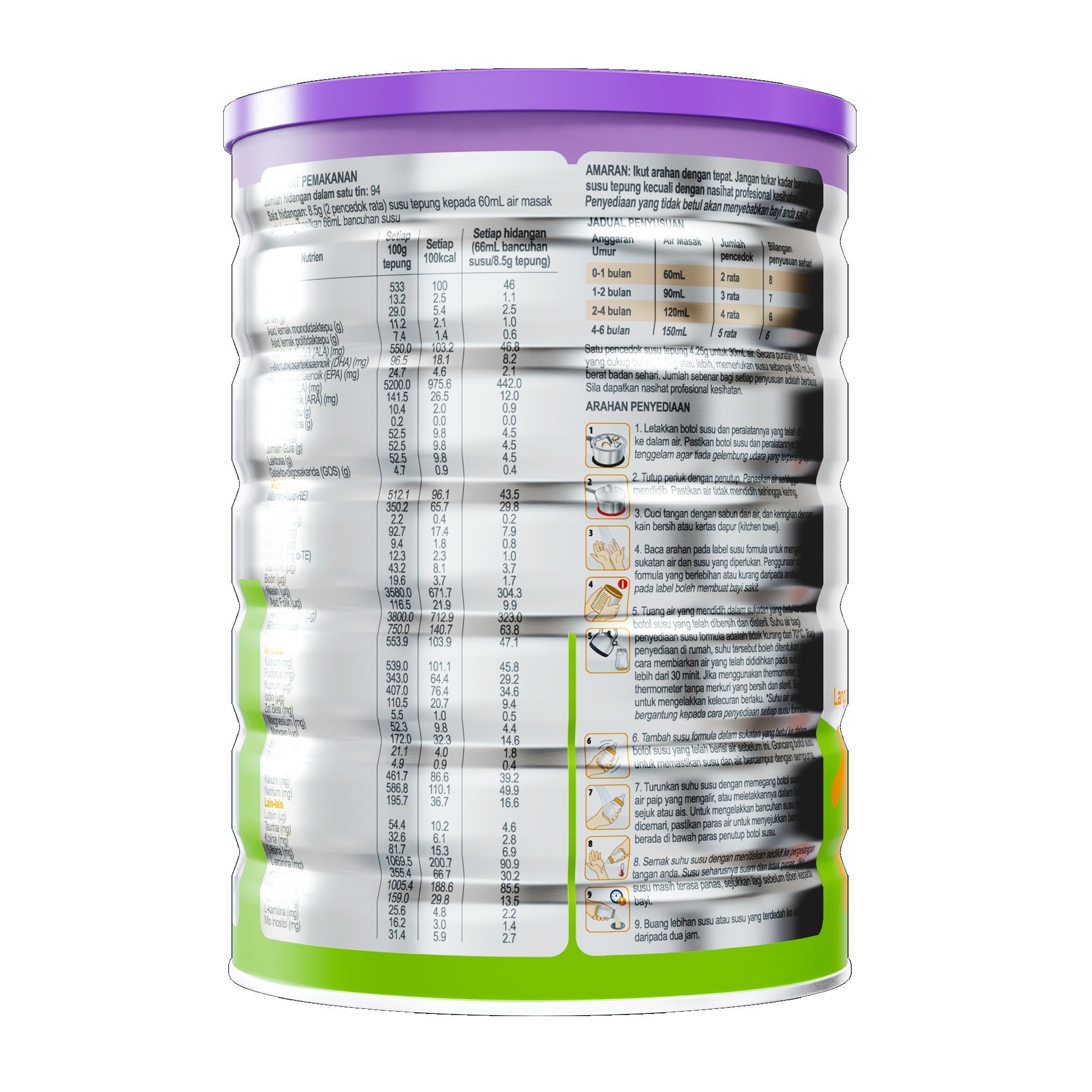 Premium Infant Formula Stage 1, 0-6 months