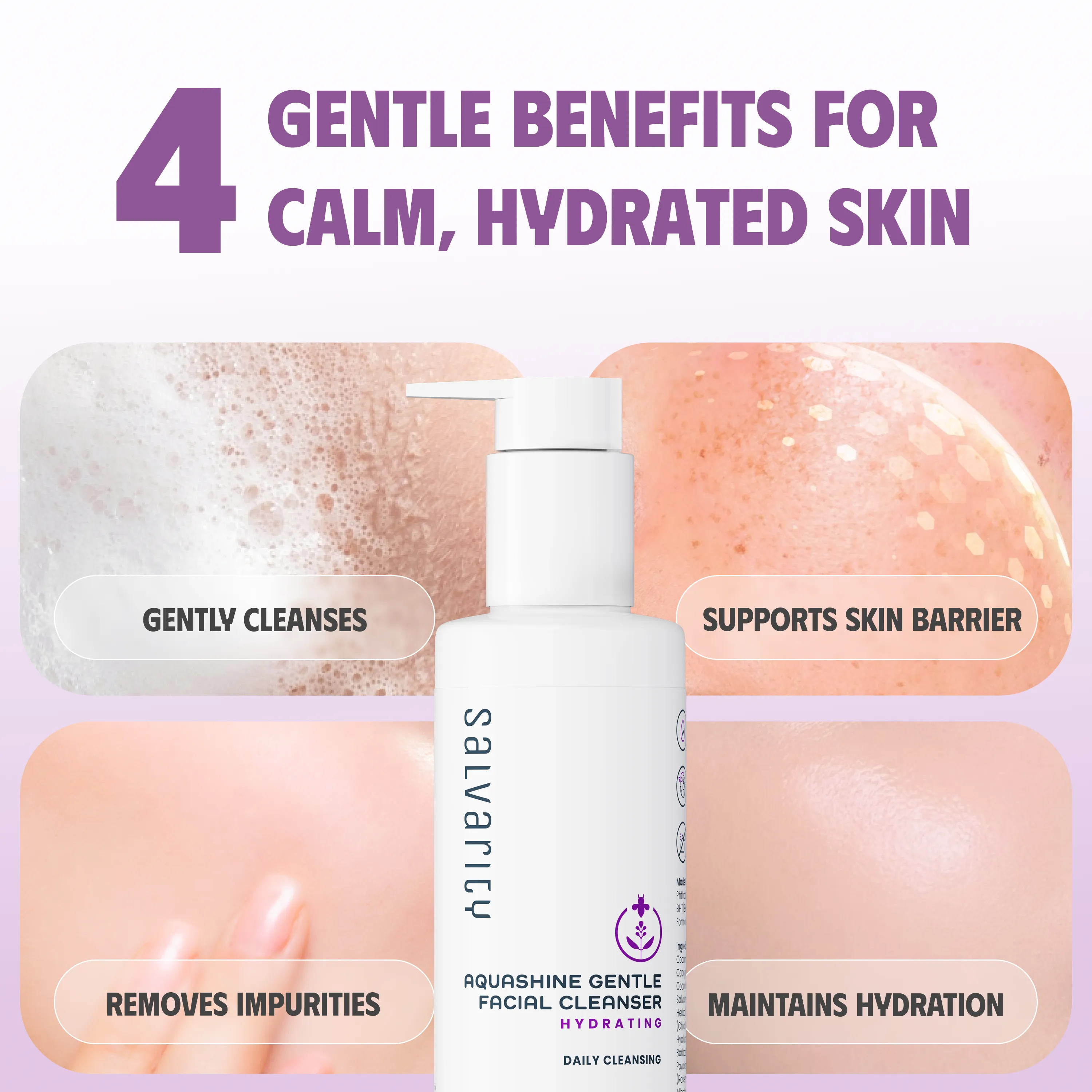 AquaShine Gentle Facial Cleanser