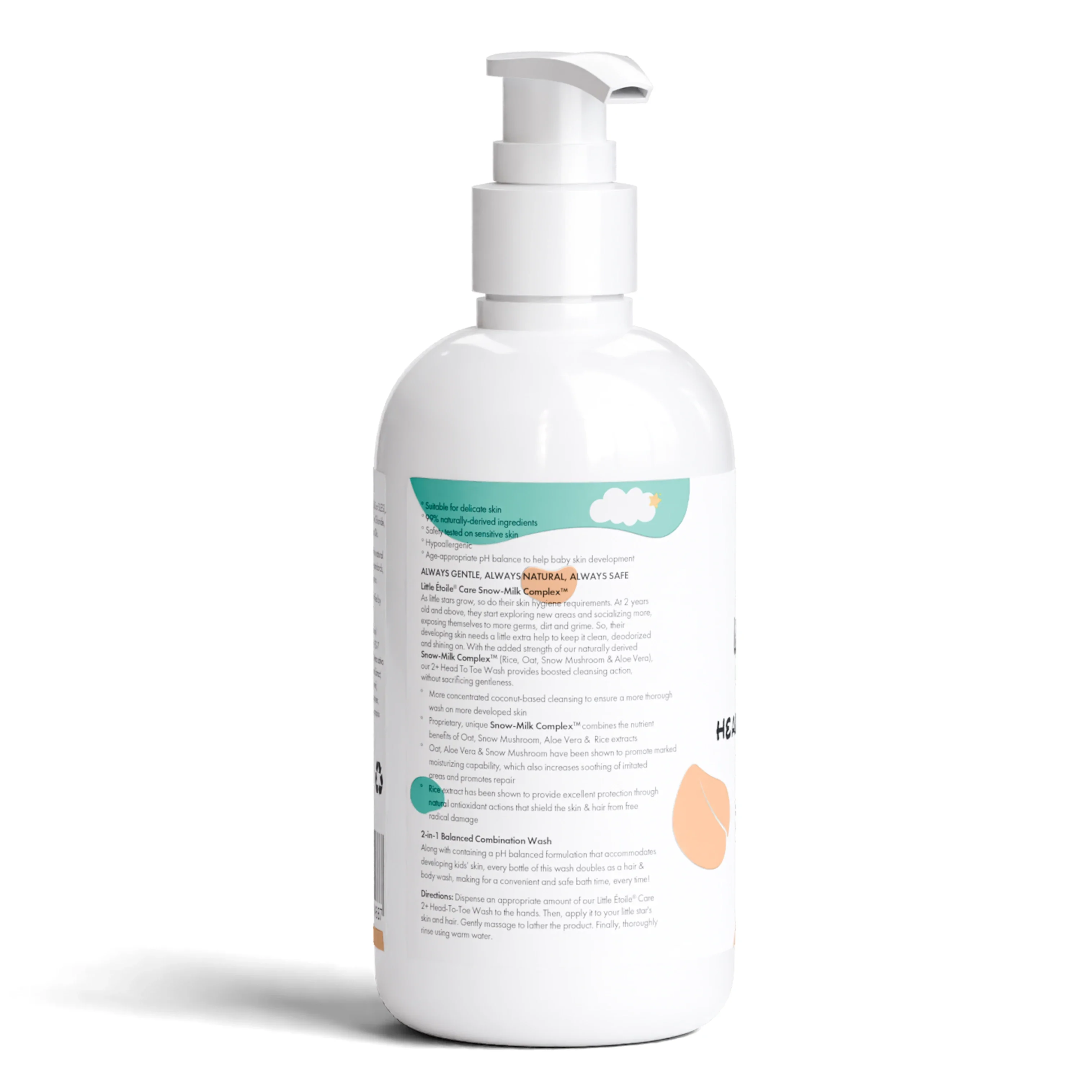 Head to Toe Wash for Delicate Skin (2+ Years)
