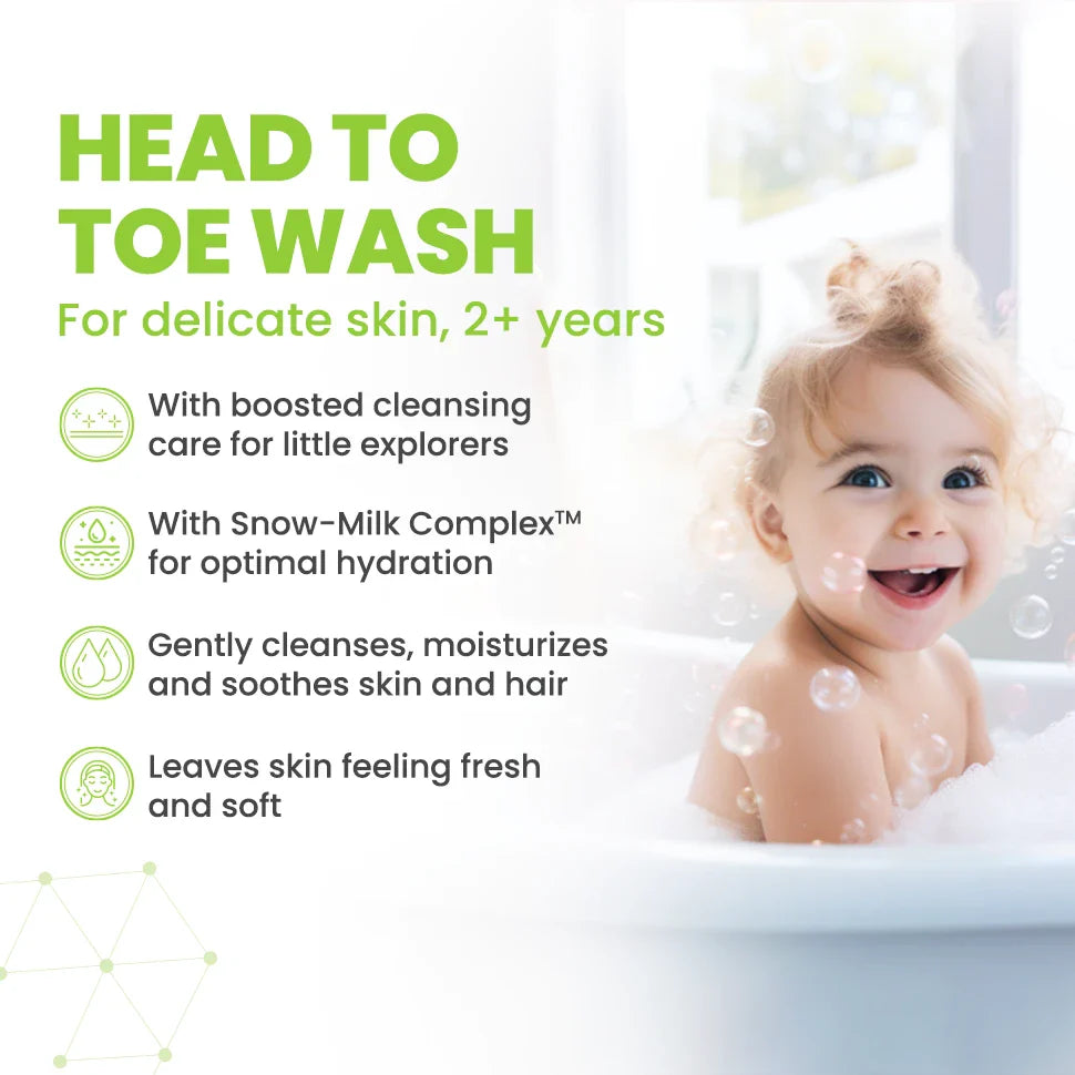 Head to Toe Wash for Delicate Skin (2+ Years)
