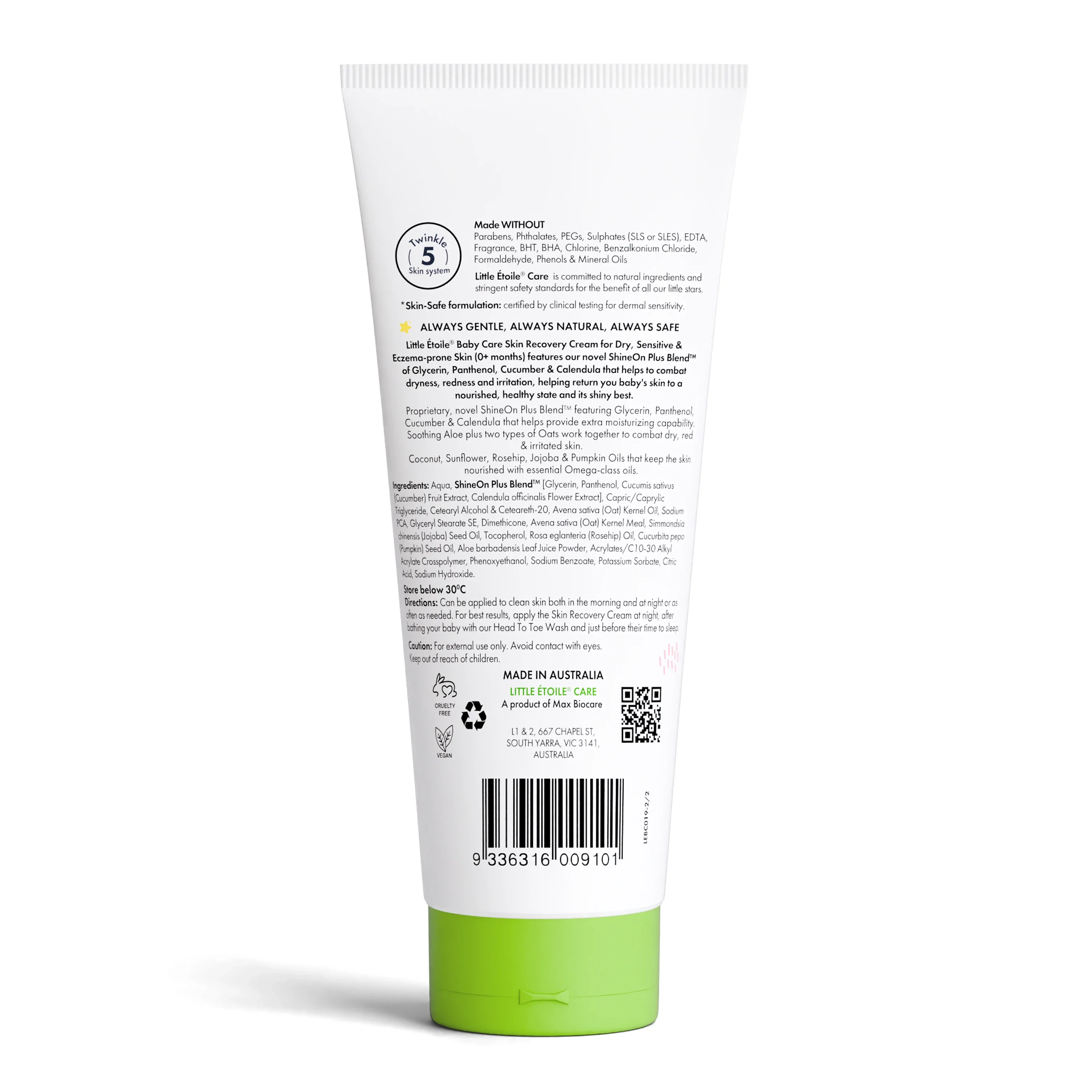 Skin Recovery Cream For Dry & Itchy Skin (0+ Months)