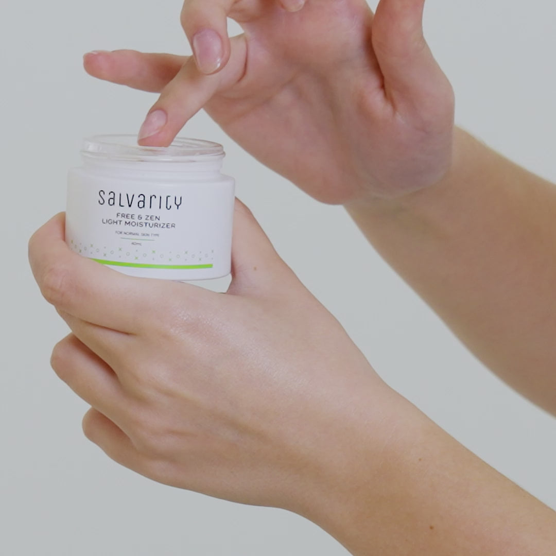 Load video: Free &amp; Zen Calming Moisturiser